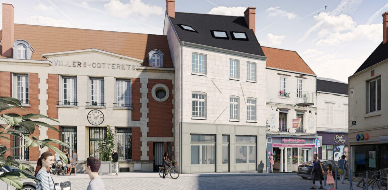 Aménagement d’un restaurant inclusif et de logements – Villers-Cotterêts