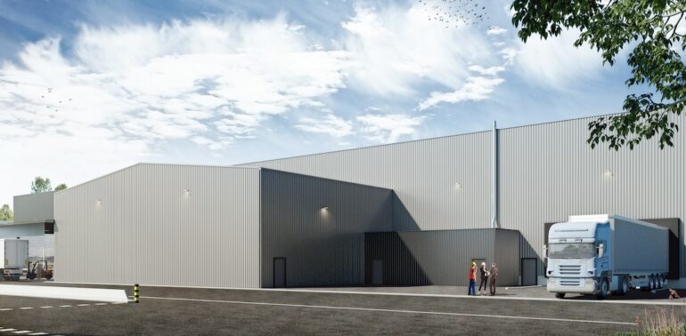Feignies – PC pour l’extension d’un hall industriel