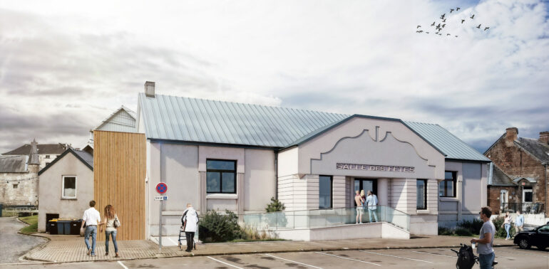 Vieux-Reng. PC/AT déposé pour la réhabilitation de la salle polyvalente.